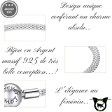 Bracelet charms Argent Massif 925