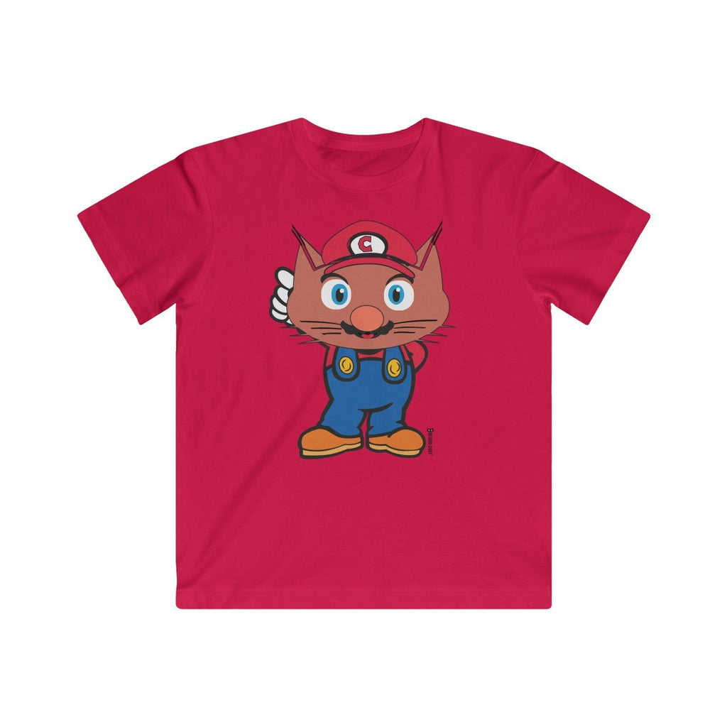 T-Shirt Enfants "Chat Plombier"